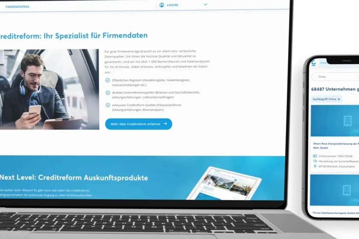 Creditreform Website